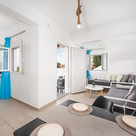 Anzuelo Apartments Megalochori  ภายนอก รูปภาพ