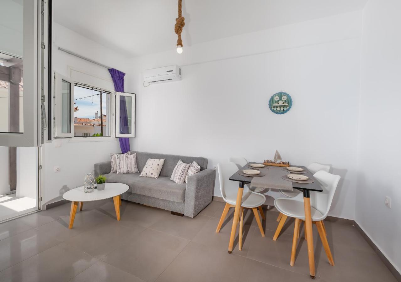 Anzuelo Apartments Megalochori  ภายนอก รูปภาพ