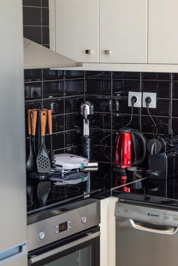 Anzuelo Apartments Megalochori  ภายนอก รูปภาพ