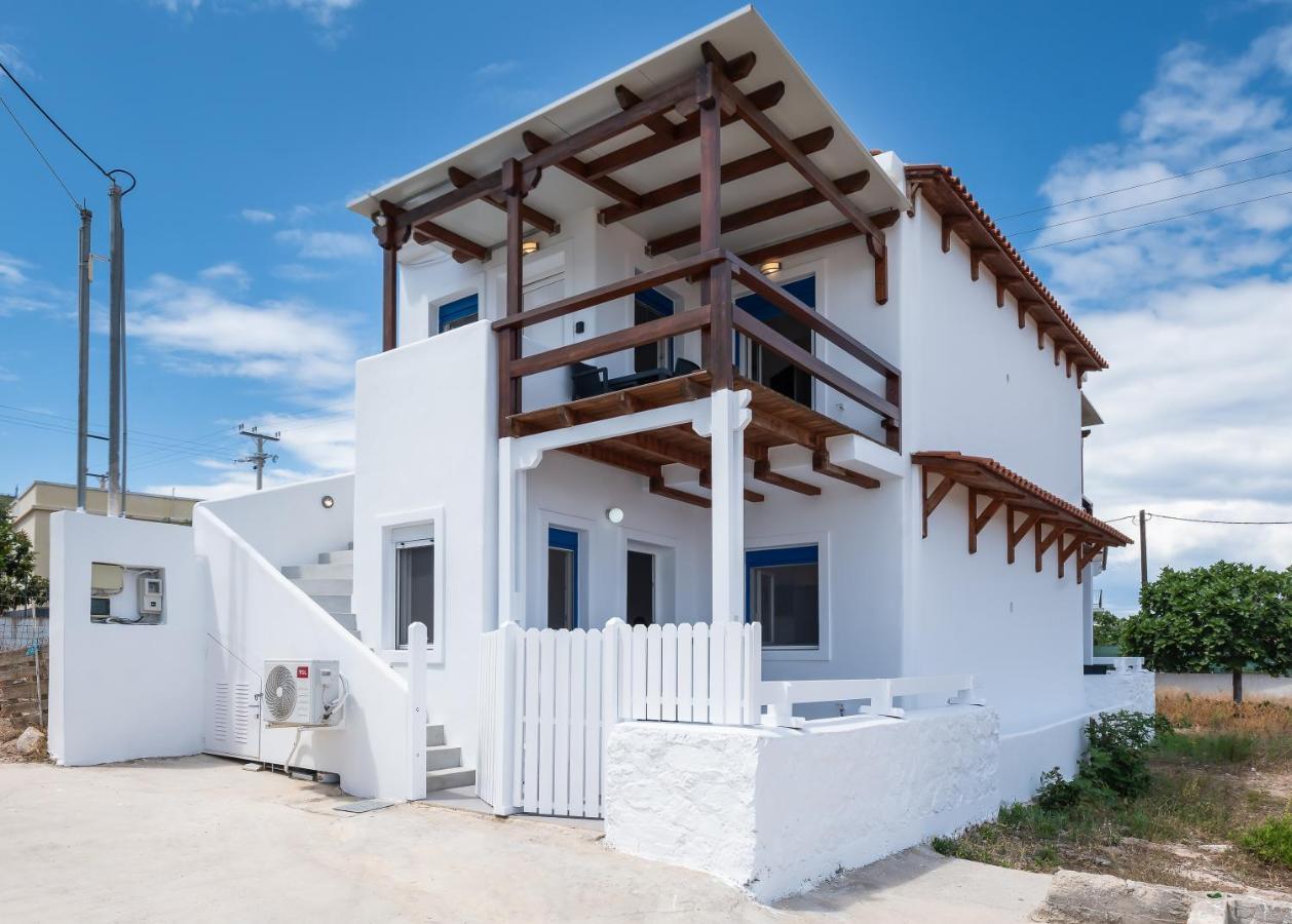Anzuelo Apartments Megalochori  ภายนอก รูปภาพ