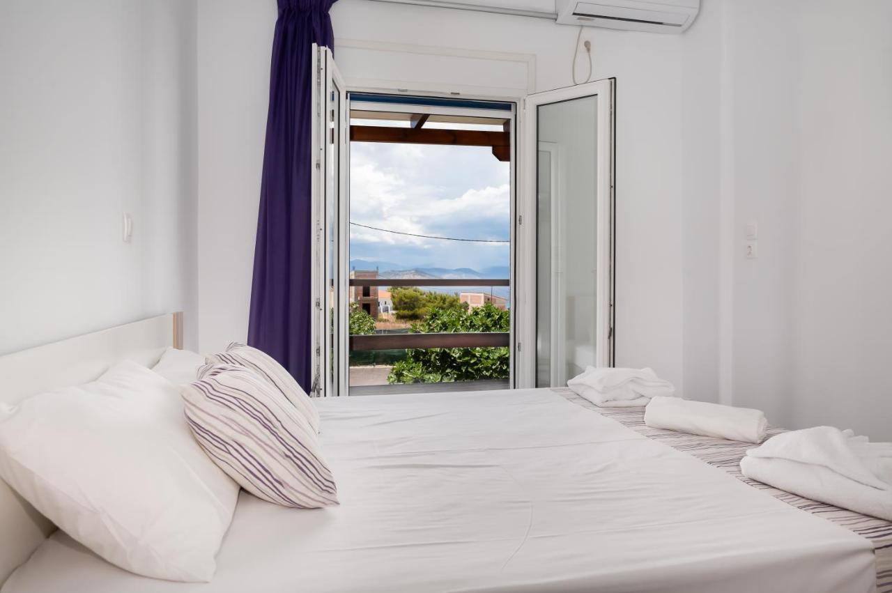Anzuelo Apartments Megalochori  ภายนอก รูปภาพ